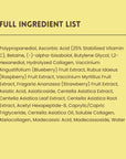 Complete INCI list for Veranum Active C Ampoule – 25% brightening vitamin C serum