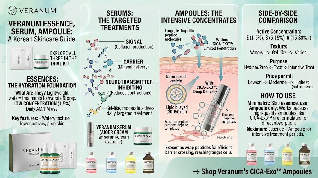Ampoule vs Serum vs Essence: What Is the Difference?