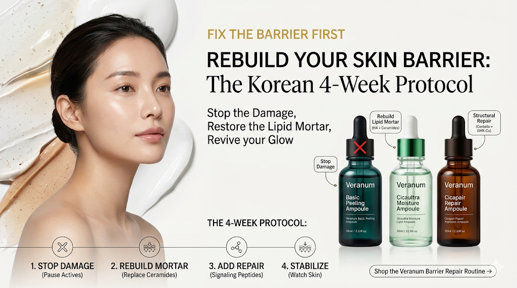 Skin Barrier Repair: The Korean Skincare Approach to Healing Compromised Skin