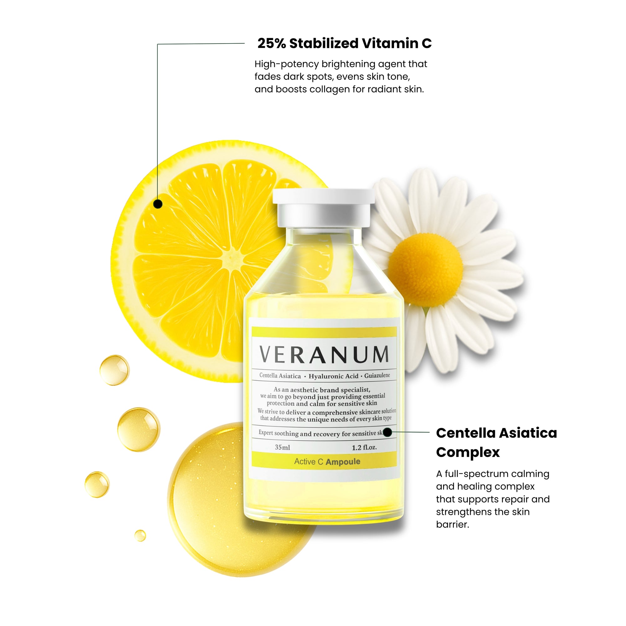 Active Vitamin C Ampoule – 25% Vitamin C. Brighten. Firm.
