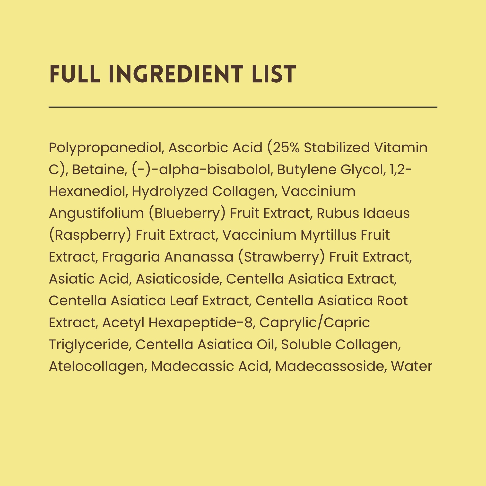 Active Vitamin C Ampoule – 25% Vitamin C. Brighten. Firm.