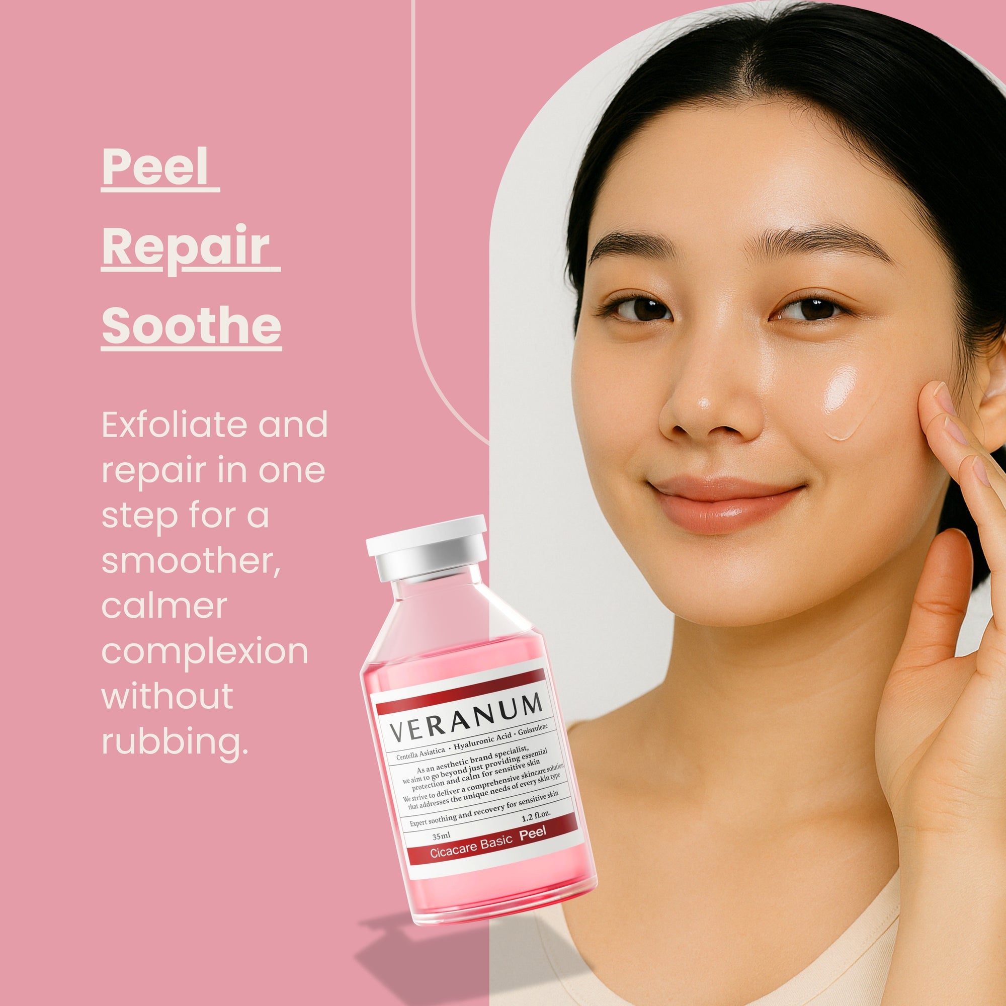 Cicacare Basic Peel Ampoule - Peel. Repair. Soothe.